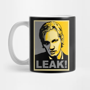 Julian Assange Wikileaks Mug